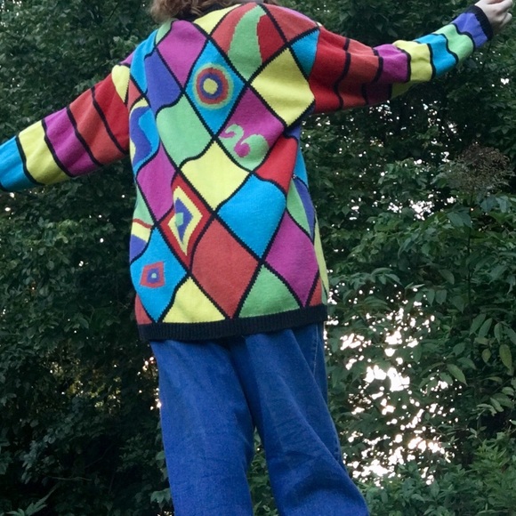 πππ¦ Funky Vintage L'eau Vive Sweater - Picture 6 of 13